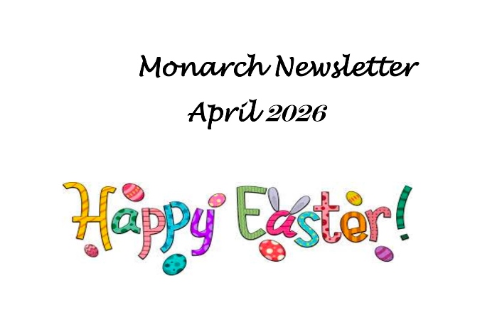 Seniors April Monarch Newsletter and Menu