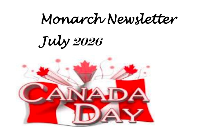 Seniors July Monarch Newsletter and Menu