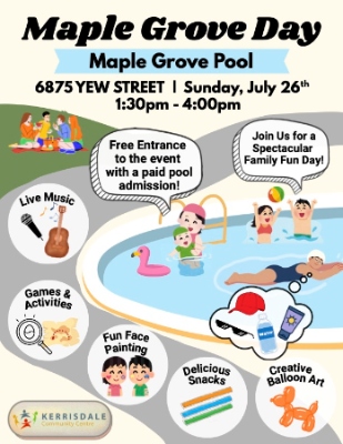 Meet You at Maple Grove Day!